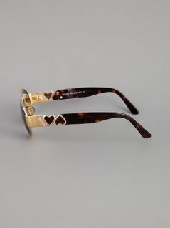 Moschino Round Frame Sunglasses