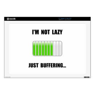Lazy Buffering 17" Laptop Skin