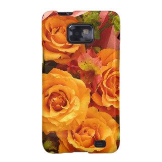 Orange Roses Samsung Galaxy S2 Cases