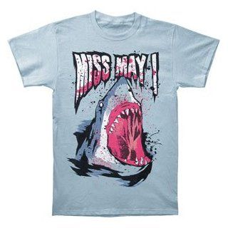 Miss May I Shark T shirt Large Youth Music Fan T Shirts Clothing