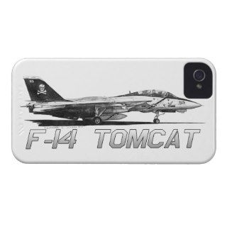 F14 Tomcat VF 103 Jolly Rogers   drawing iPhone 4 Covers