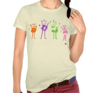 Child palm print tshirt
