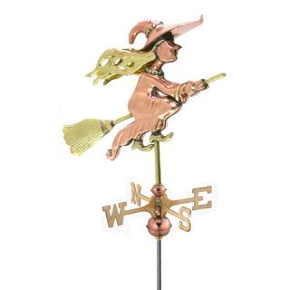 Good Directions Witch Garden Weathervane   Polished   Weathervanes