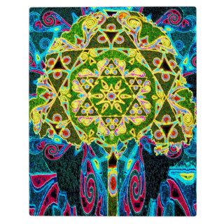 Tree of Life Mandala by Amelia Carrie Display Plaque