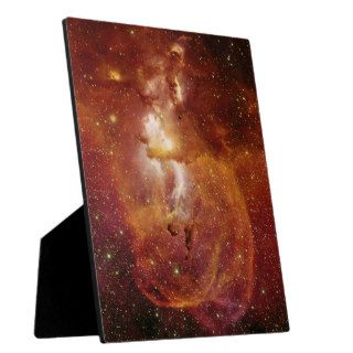 Minor Nebula NGC 3582 in Sagittarius RCW 57 Plaque