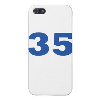 Number 35 cover for iPhone 5