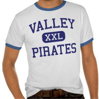 Valley   Pirates   High School   Sanders Arizona T Shirts