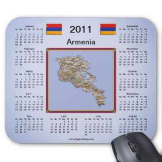 Armenia 2011 Calendar Mousepad