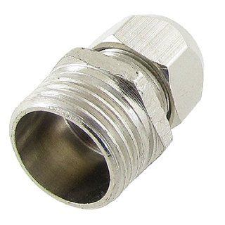 4/5" Male Thread 15/32" Air Hose Straight Coupling Compression Fittings Push To Connect Tube Fittings