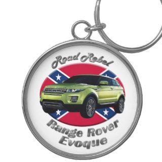 Range Rover Evoque Premium Round Keychain