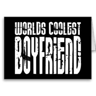 Retro Cool Boyfriends  Worlds Coolest Boyfriend Greeting Cards