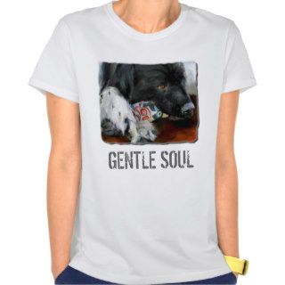 Gentle Soul (Newfoundland Dog) Art Wear Tank Top