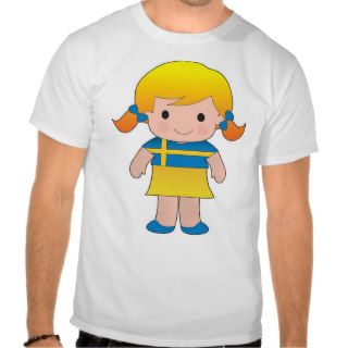 Little Swedish Girl Tshirt