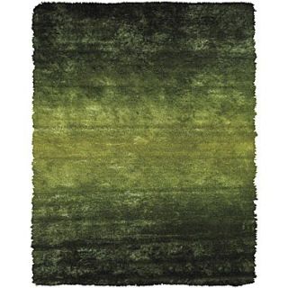 Feizy Isleta Art Silk Shag Pile Contemporary Rug, 49 x 76, Green  Make More Happen at