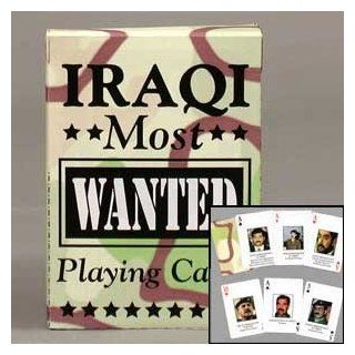 Iraqi Most Wanted Playing Cards 