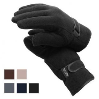 Bond 5108 men's polar fleece winter gloves one size fits most (Black) at  Mens Clothing store Cold Weather Gloves