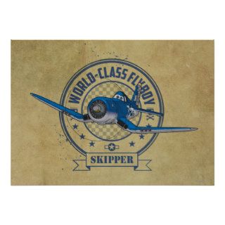 Skipper   World Class Flyboy Posters