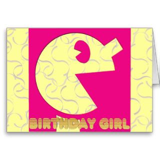 Girls Birthday Party Invitations Card