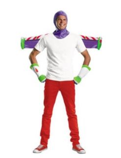 Buzz Lightyear Kit Adult Halloween Costume   Most Adults Adult Sized Costumes Clothing