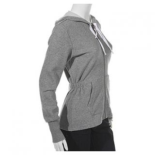 PUMA Core Hooded Terry Jacket  Women's   Athletic Gray/White
