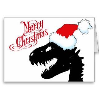 Dinosaur Christmas Card