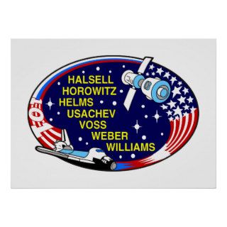Mission Patch of the STS 101 Shuttle Mission   200 Print