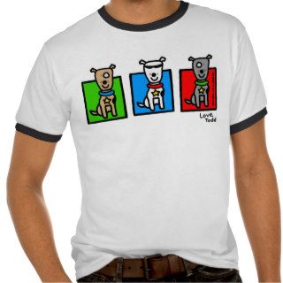 RDR   Todd Parr (3 Dogs) Shirt
