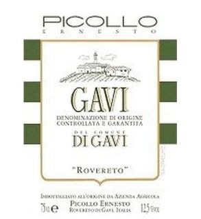 Picollo Ernesto Gavi Di Gavi Rovereto 2011 750ML Wine