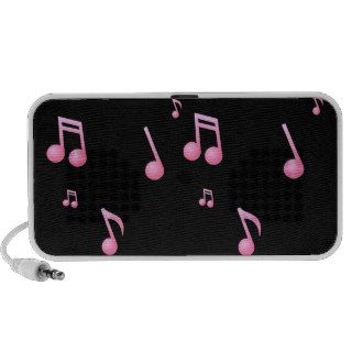 Pink musical Doodle speakers