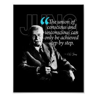 Carl Jung Quote #2 Poster