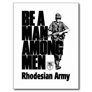 Rhodesian Army Recruiting Poster Post Cards