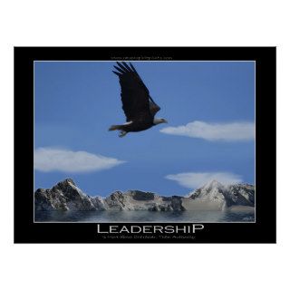 LEADERSHIP ~ Bald Eagle Motivational Poster