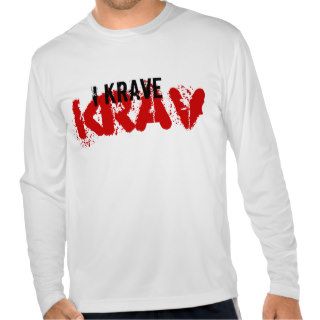 "I Krave Krav" Long Sleeve Sports Shirt