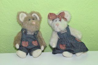 Boyd's Bear Bearwear Collection Mr. And Mrs. Mouse Toys & Games
