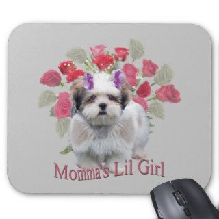 Lowchen Momma's Lil Girl Gifts Mouse Pads