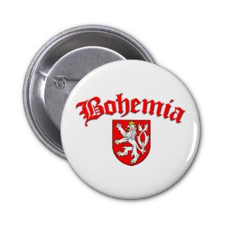 Bohemia Flag 1 (w/inscription) Button