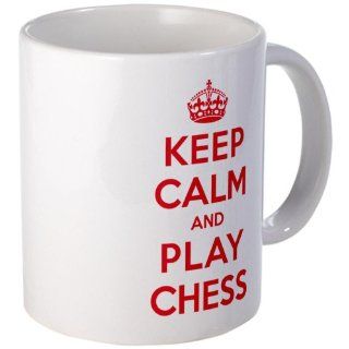 Keep Calm Play Chess Mug Mug by  Kitchen & Dining