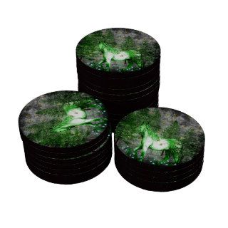 Chinese Year Of The Green Horse Poker Chip Set