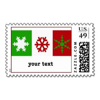 ITALIAN FLAG PATRIOTIC  HOLIDAY GIFTS STAMPS