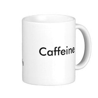 Caffeine Molecule Coffee Mug Kitchen & Dining