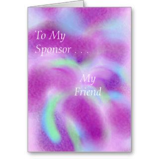 For my sponsor cards