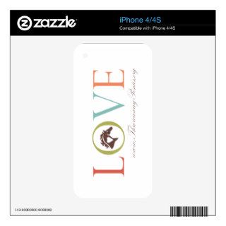 LOVE Throwaway Ponies iPhone 4/4s iPhone 4S Skin