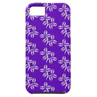 CHIC IPHONE5 CASE_194 PURPLE FLOWER PODS iPhone 5 COVERS