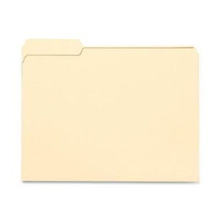 File Folder 1/3 Cut First Position Reinforced Top Tab Letter Manila 100/Box  Electronics