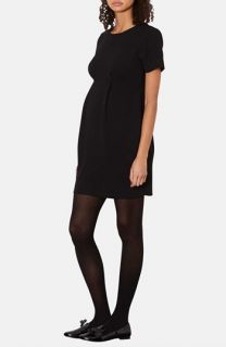 Topshop 'Elfin' Crepe Sheath Maternity Dress