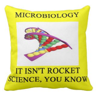 biology joke pillow