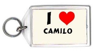 I love Camilo personalized keychain (first name/surname/nickname) Sports & Outdoors