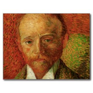 Van Gogh Portrait of the Art Dealer Alexander Reid Post Card