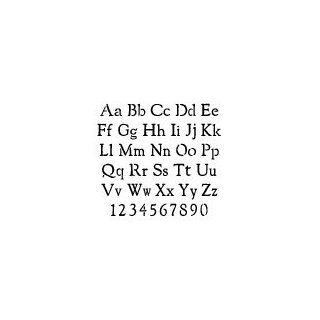Rustic Alphabet Stencil   4 inch   7.5 mil standard