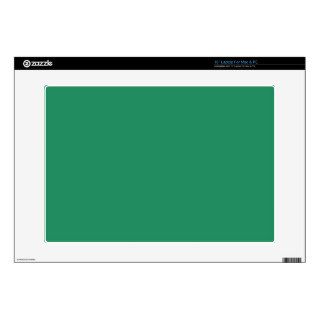 Kelly Green Pop of Color You Personalize Gift Item Decal For 15" Laptop